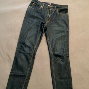 J. Crew Men’s 30 x 32 Dark Wash Jeans, Slim Straight Fit